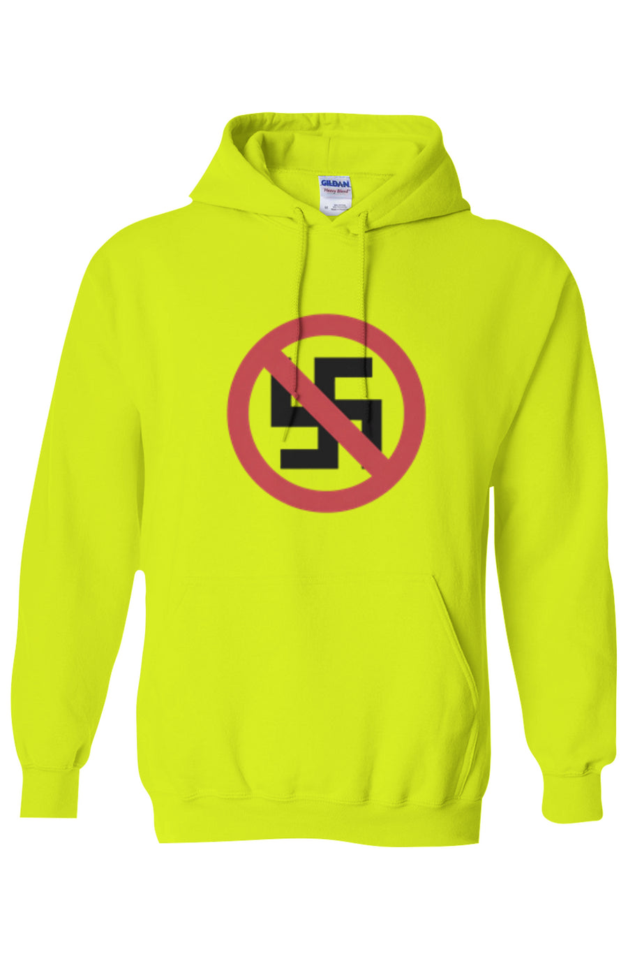 "NO NAZIS" VISIBILITY HOODIE